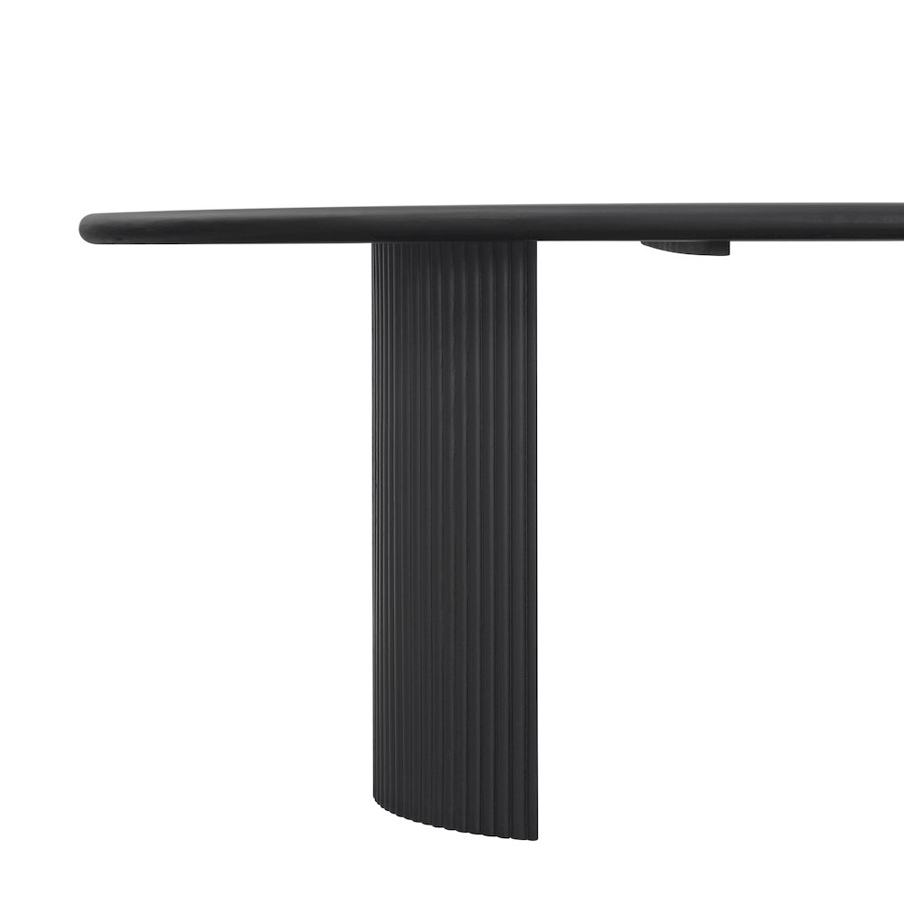 Aniston 93" Oval Dining Table. Picture 6