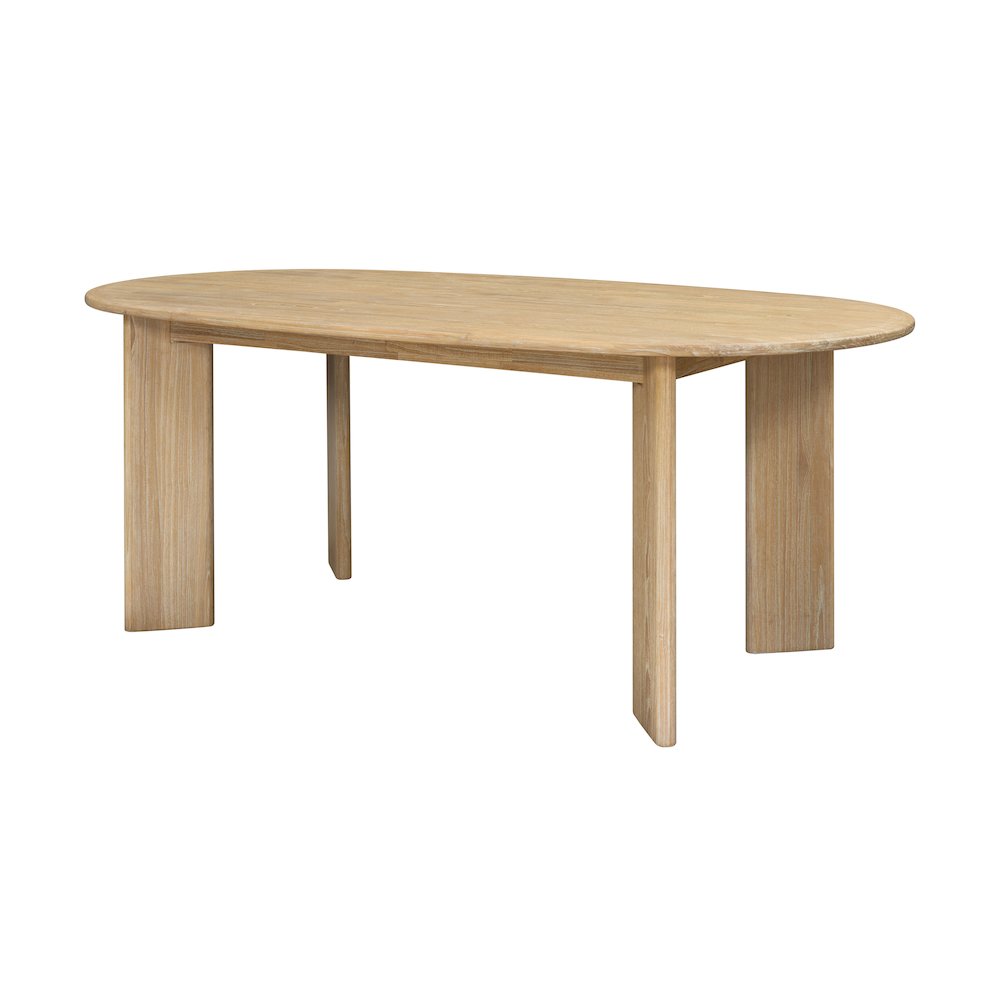 Drego 79" Oval Dining Table. Picture 1