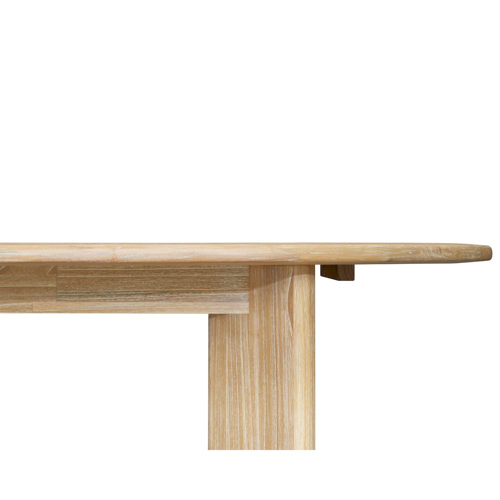 Drego 79" Oval Dining Table. Picture 7