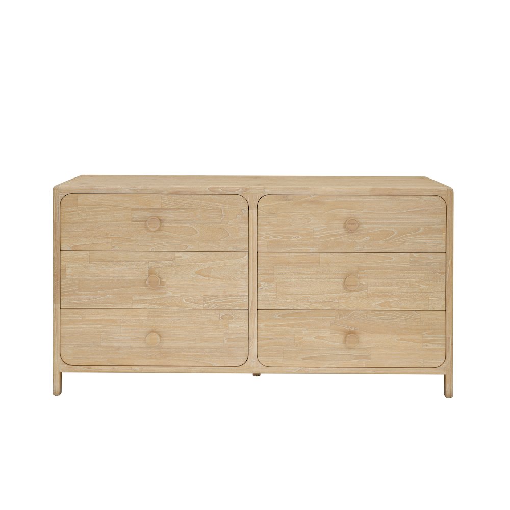 Hansville Dresser 6 Drawers. Picture 2
