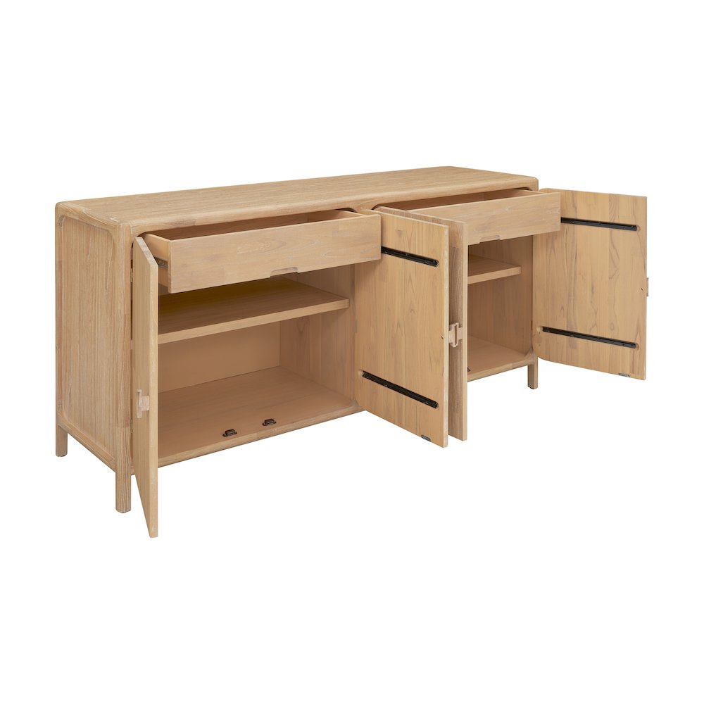 Hansville Sideboard  4 Doors w/ 2 Inner Drawers. Picture 6