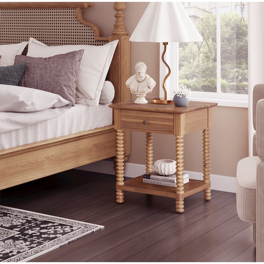 Azella Nighstand/Side Table. Picture 10