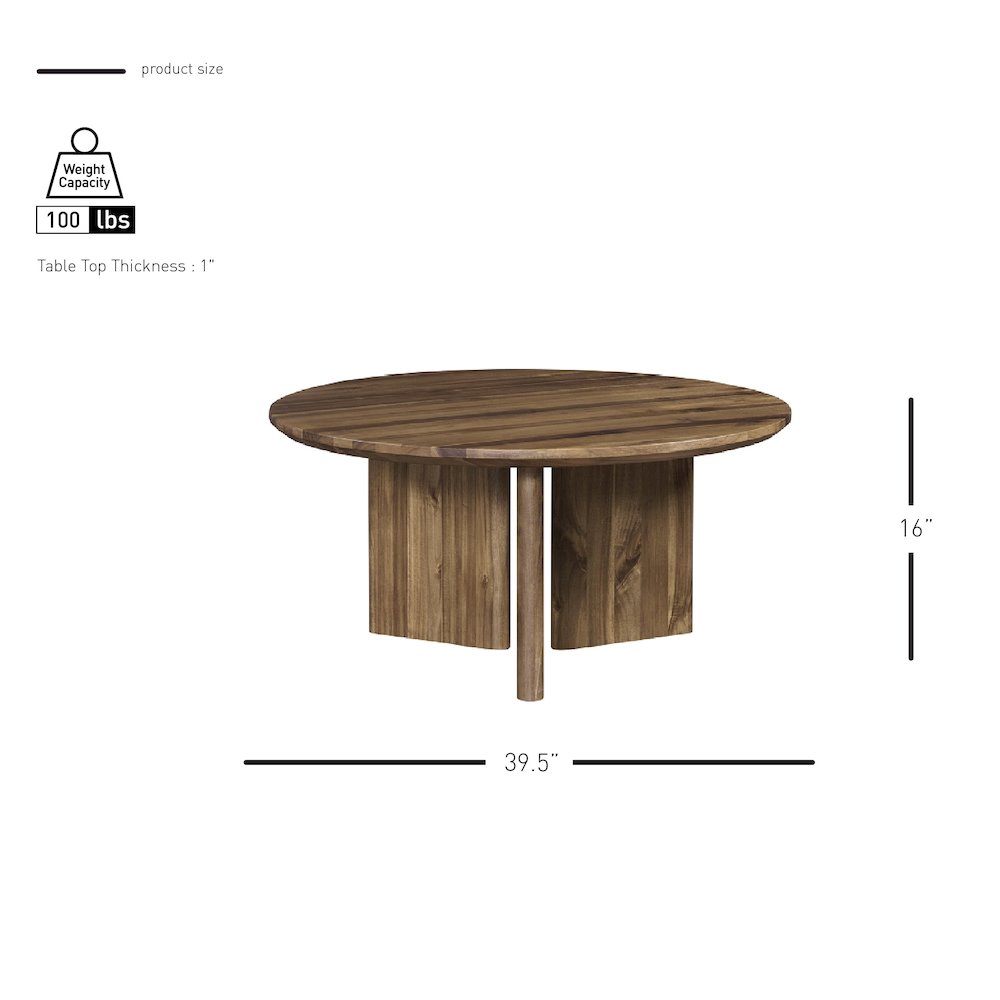 Petrilio Round Coffee Table. Picture 8