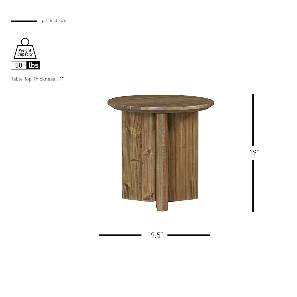 Petrilio Side/End Table. Picture 9