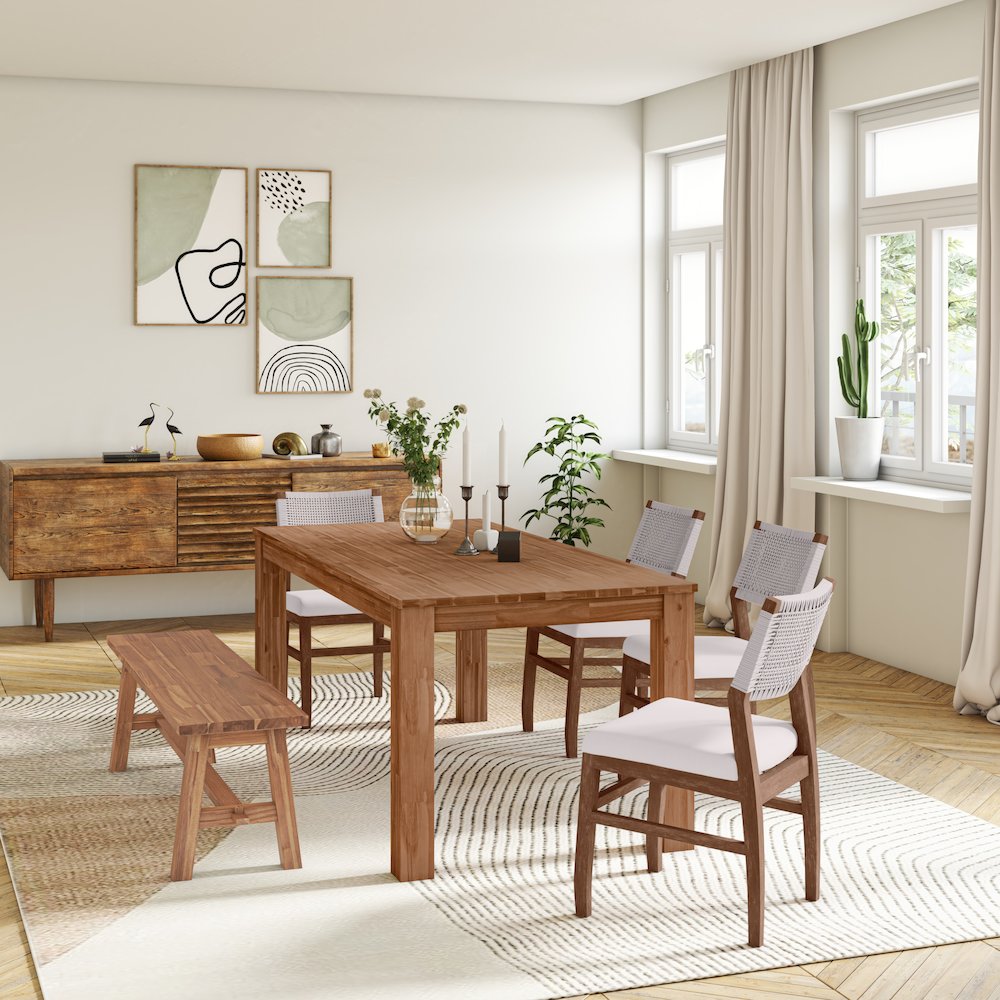 Bedford 75" Rect. Dining Table. Picture 5