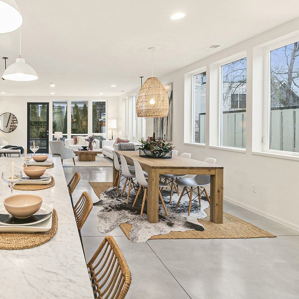 Bedford 75" Rectangular Dining Table. Picture 7