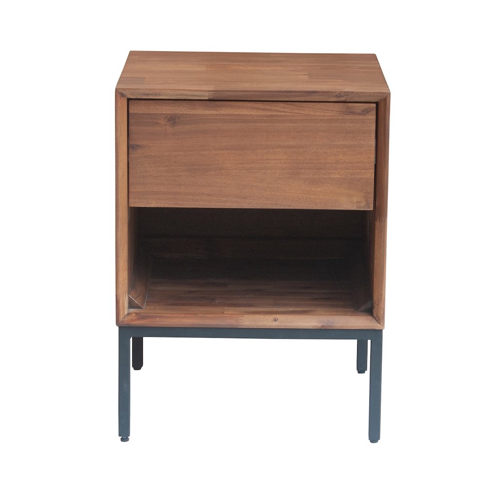 Hathaway 1-Drawer Nightstand. Picture 1