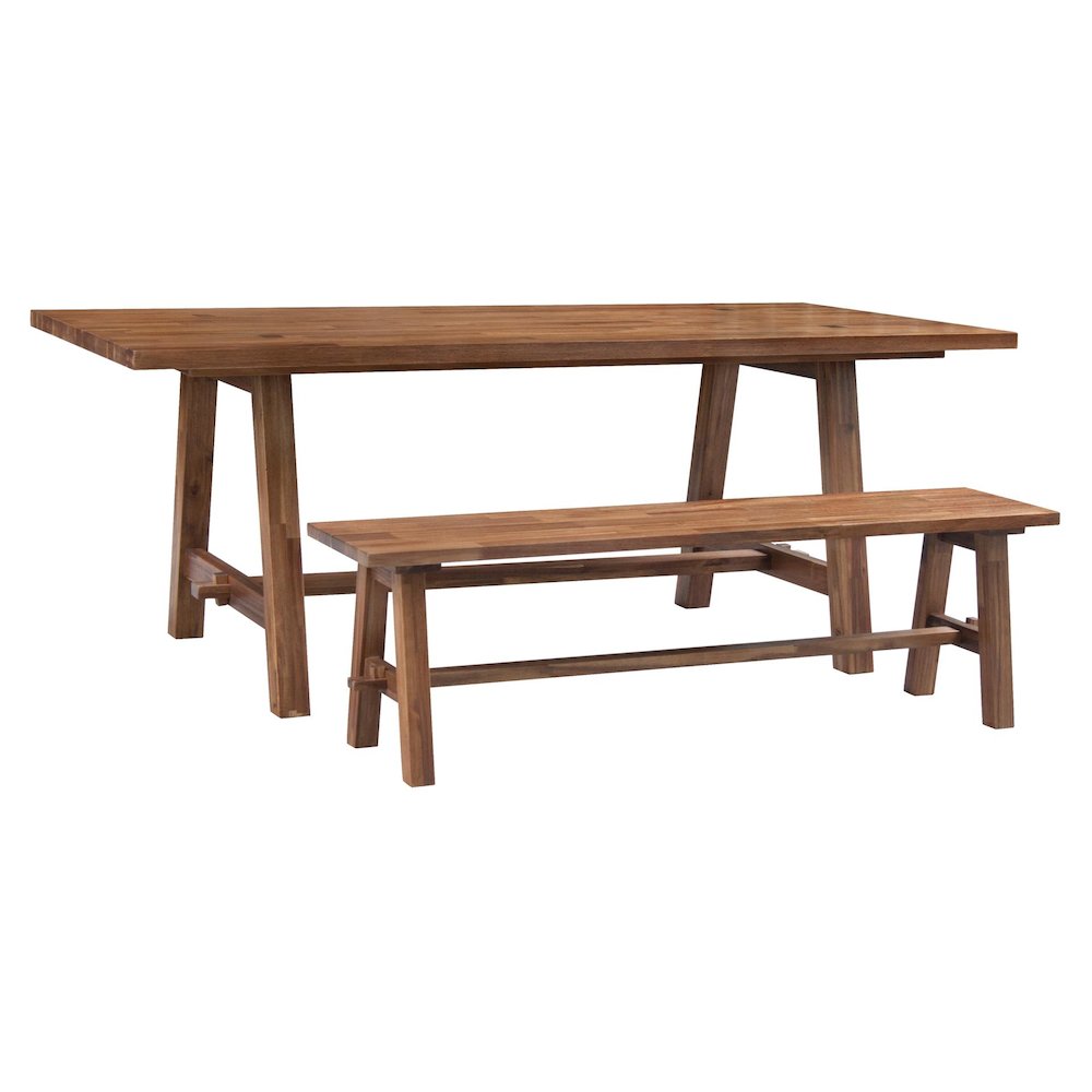 Bedford 79" Rect. Dining Table "A" Base. Picture 5