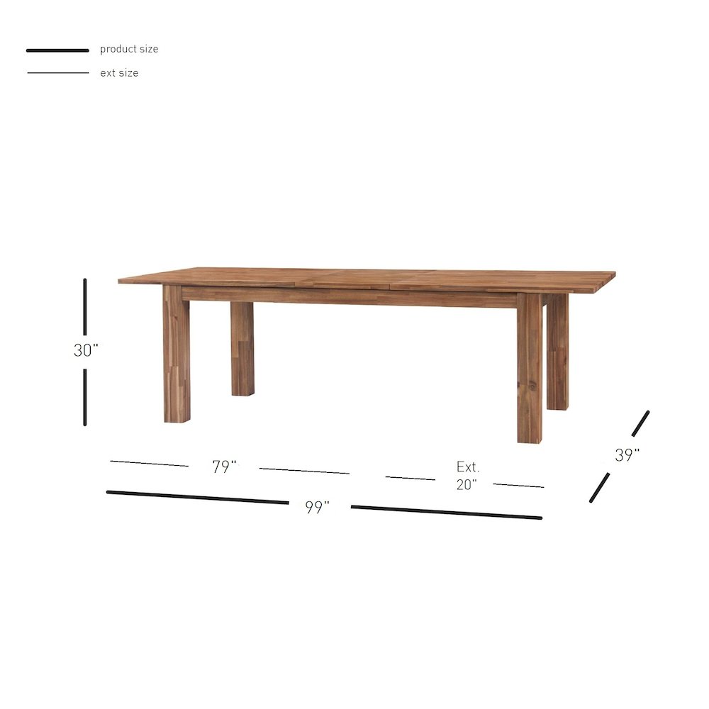 Bedford Butterfly Dining Table w/ 20" Ext.. Picture 11