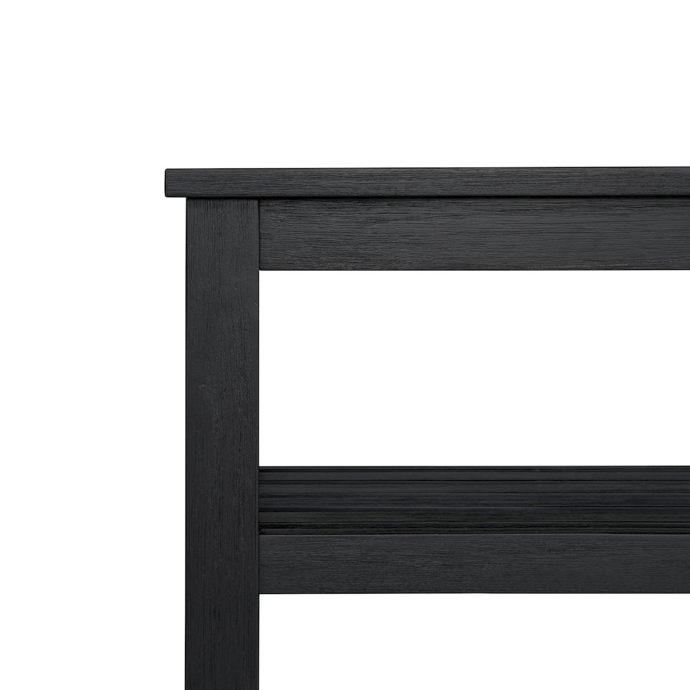 Tiburon Console Table with Shelf. Picture 5