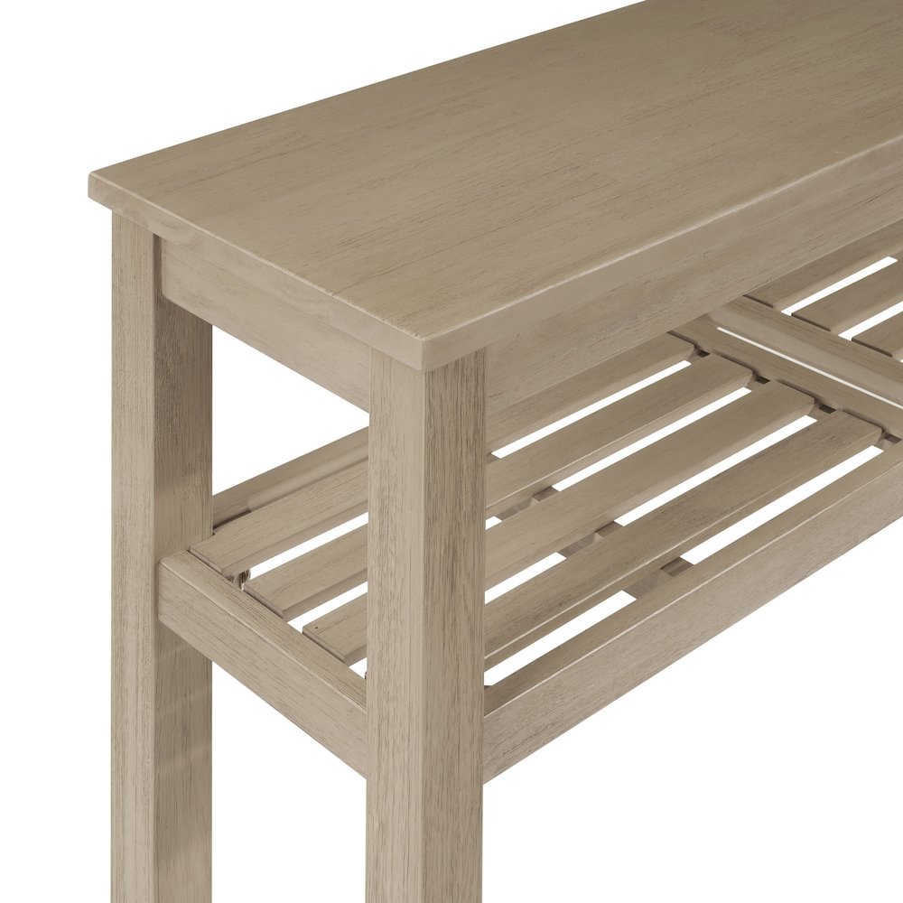Tiburon Console Table w/ Shelf. Picture 5