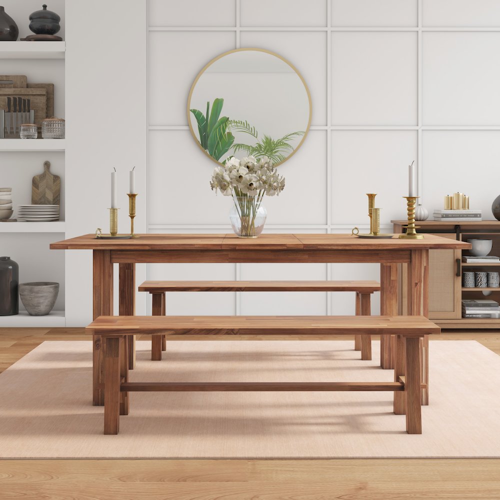 Bedford Butterfly Dining Table w/ 20" Ext.. Picture 8