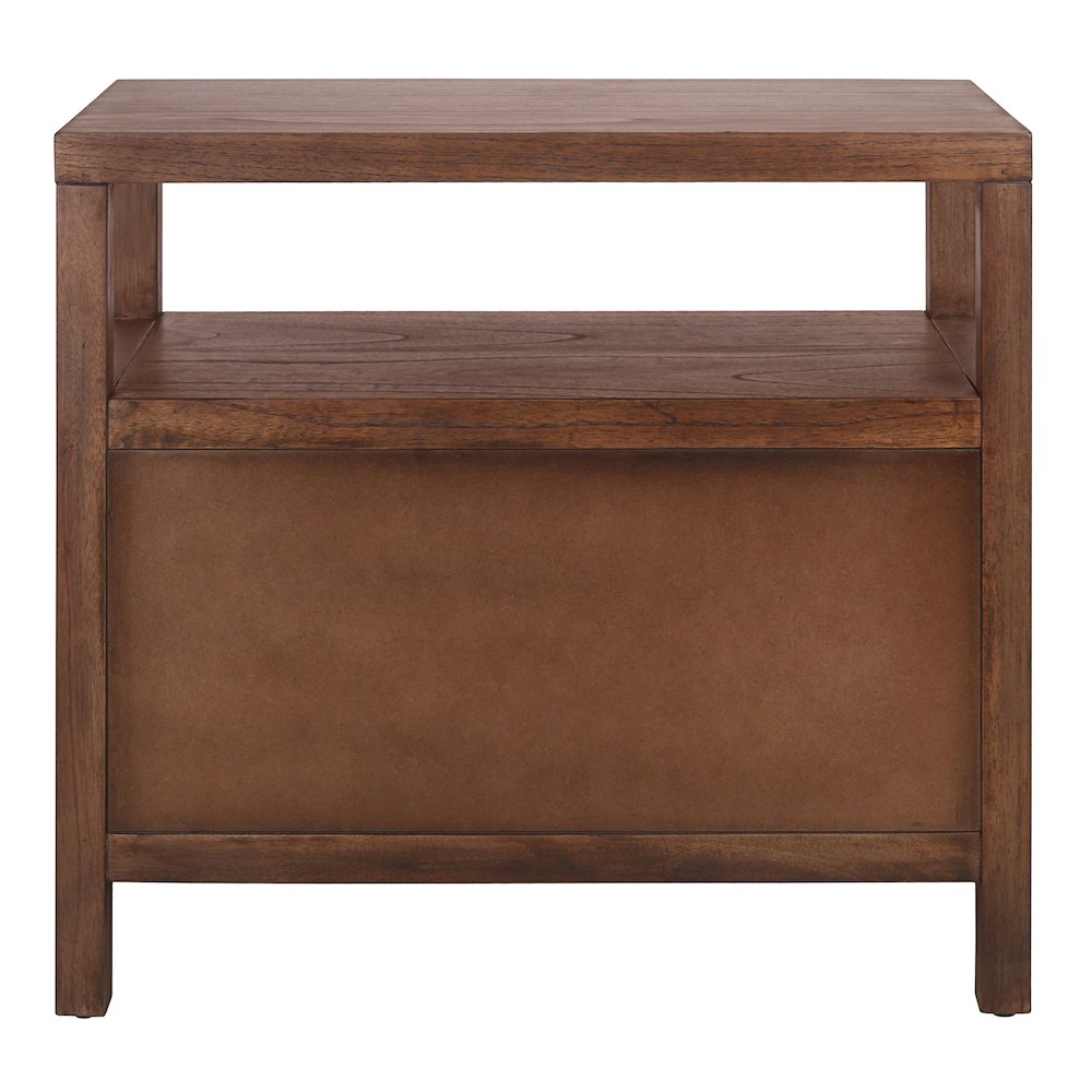 Terrena 2-Drawer Accent Table - Walnut. Picture 5