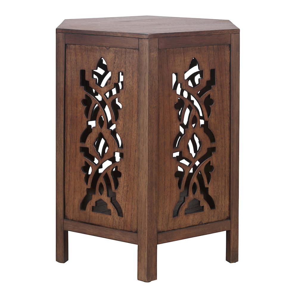 Seema Accent Table - Walnut. Picture 7