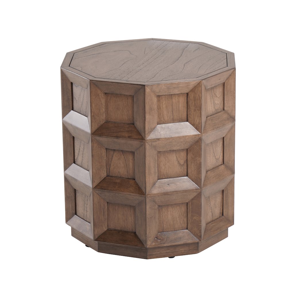 Finnan Accent Table - Walnut. Picture 1