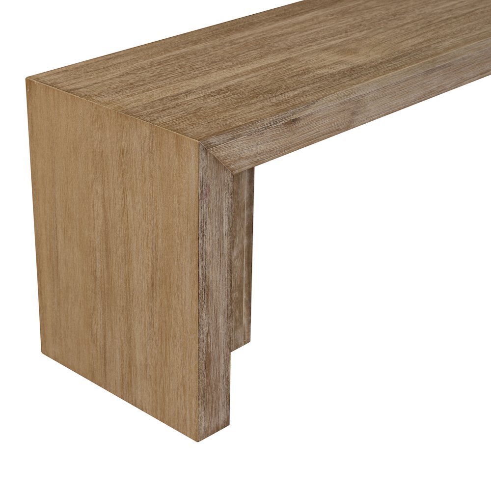 Zerano Bench - Brushed Smoke. Picture 7