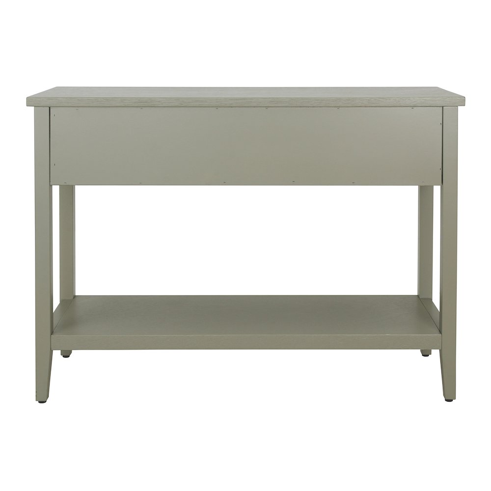 Wexford 3-Drawer Console Table - Sage Green. Picture 5