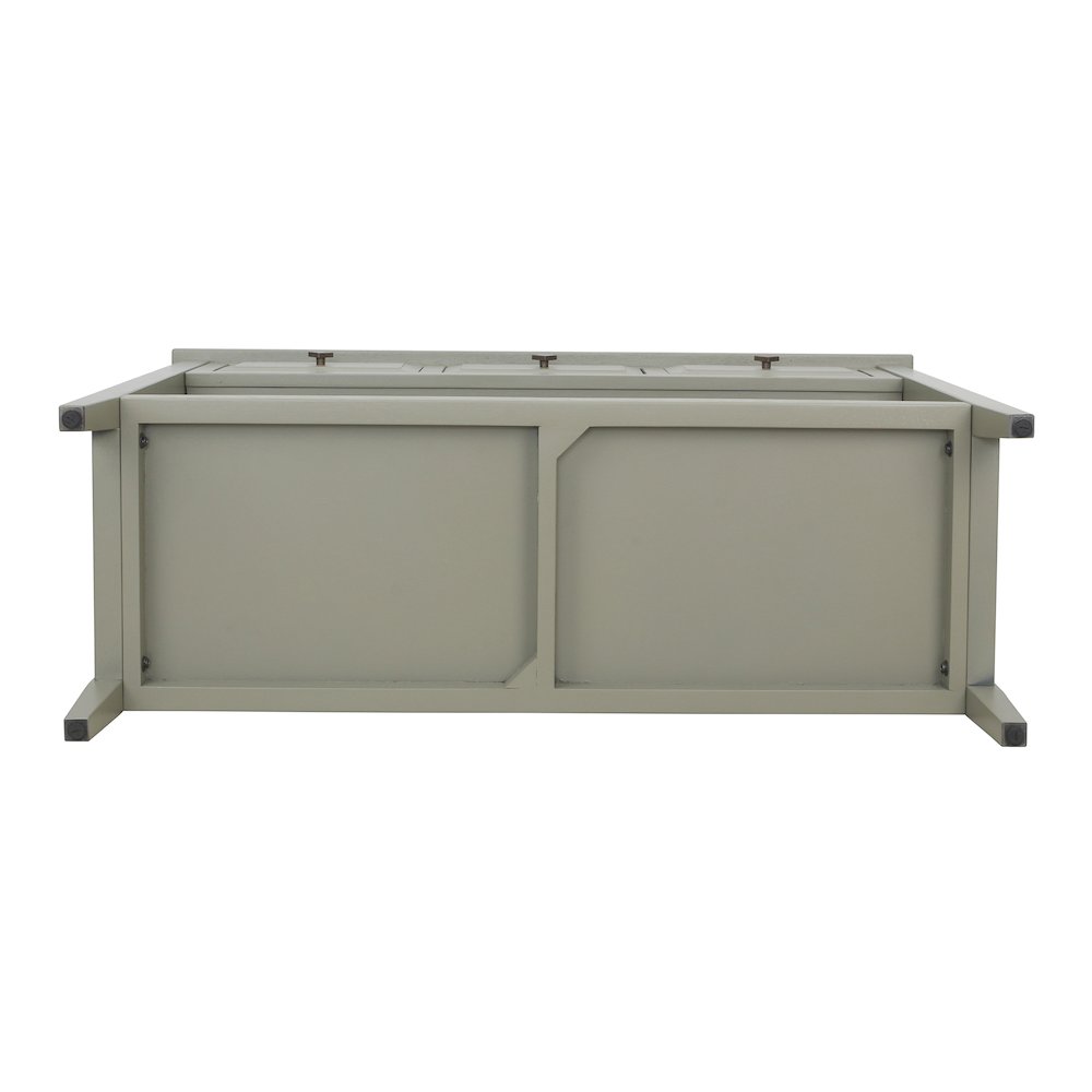 Wexford 3-Drawer Console Table - Sage Green. Picture 10