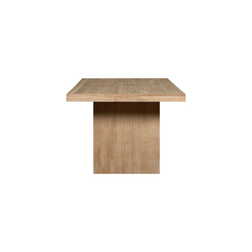 Zerano Dining Table - 84" - Brushed Smoke. Picture 4