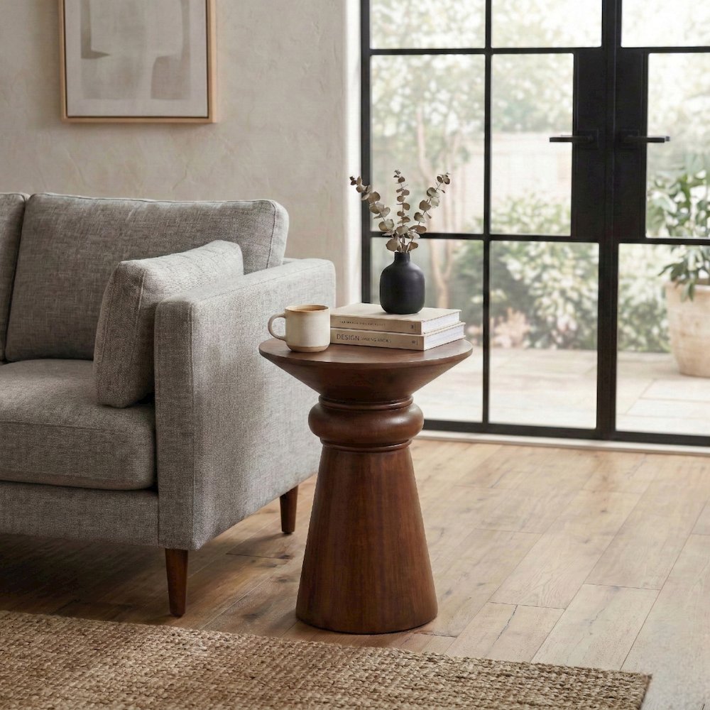 Reo Accent Table - Walnut. Picture 8
