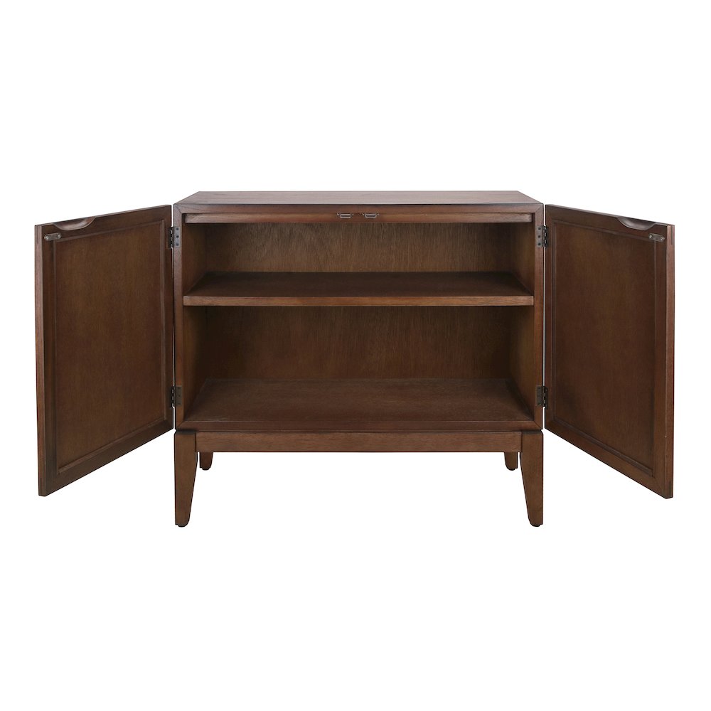 Deria 2-Door Cabinet - Walnut. Picture 9