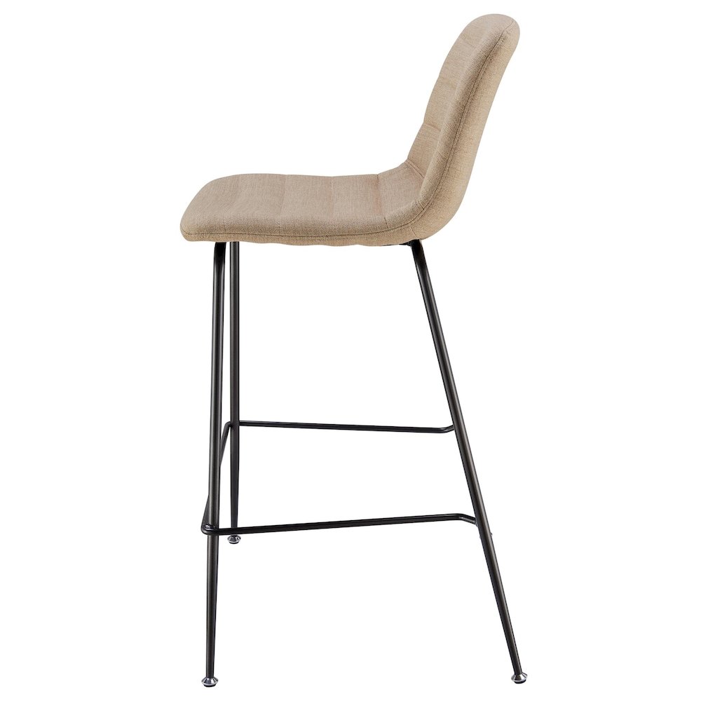 Caleb Fabric Counter Stool, (Set of 4). Picture 2