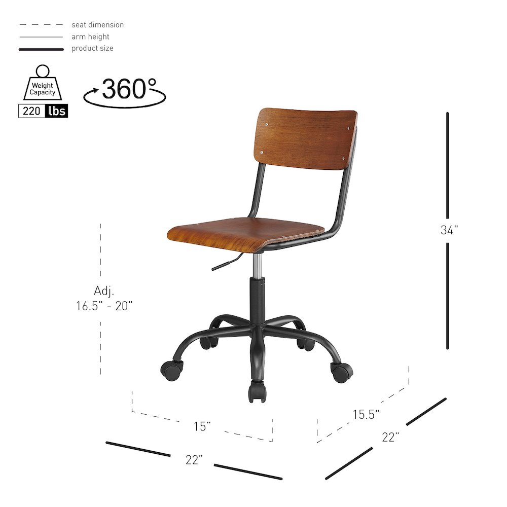 Kenneth Office Chair. Picture 10