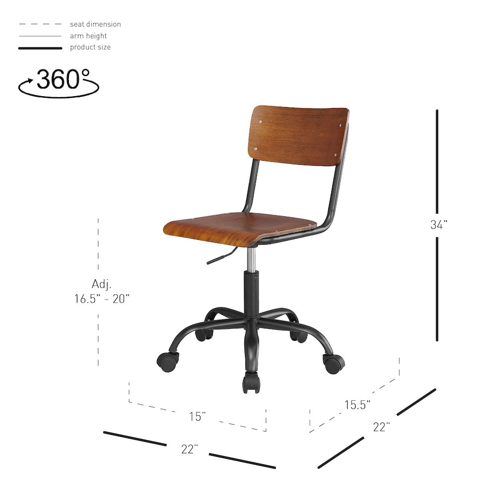 Kenneth Office Chair. Picture 9