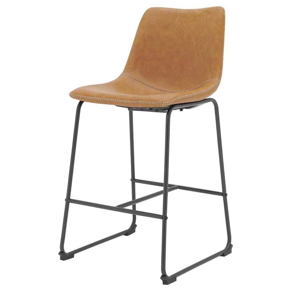 Vesta KD PU Counter Stool, (Set of 2). Picture 1