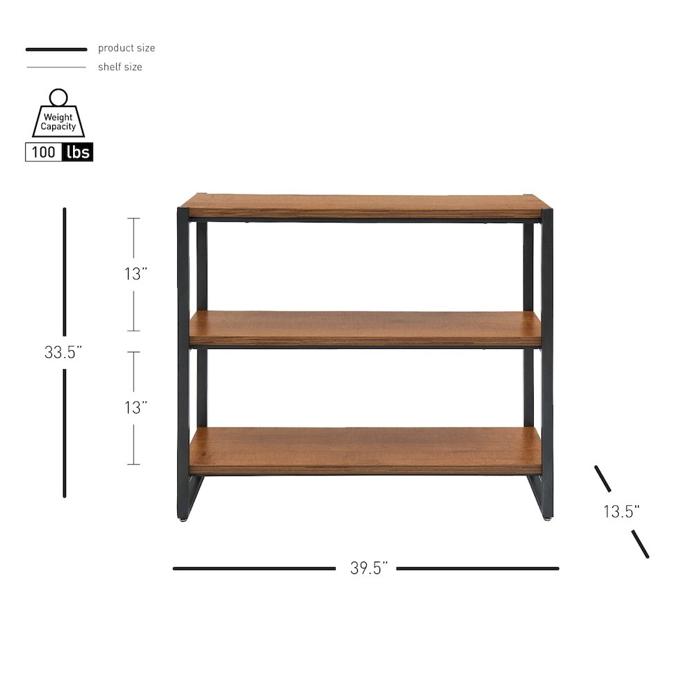 Anderson 3 Tier Bookcase. Picture 9
