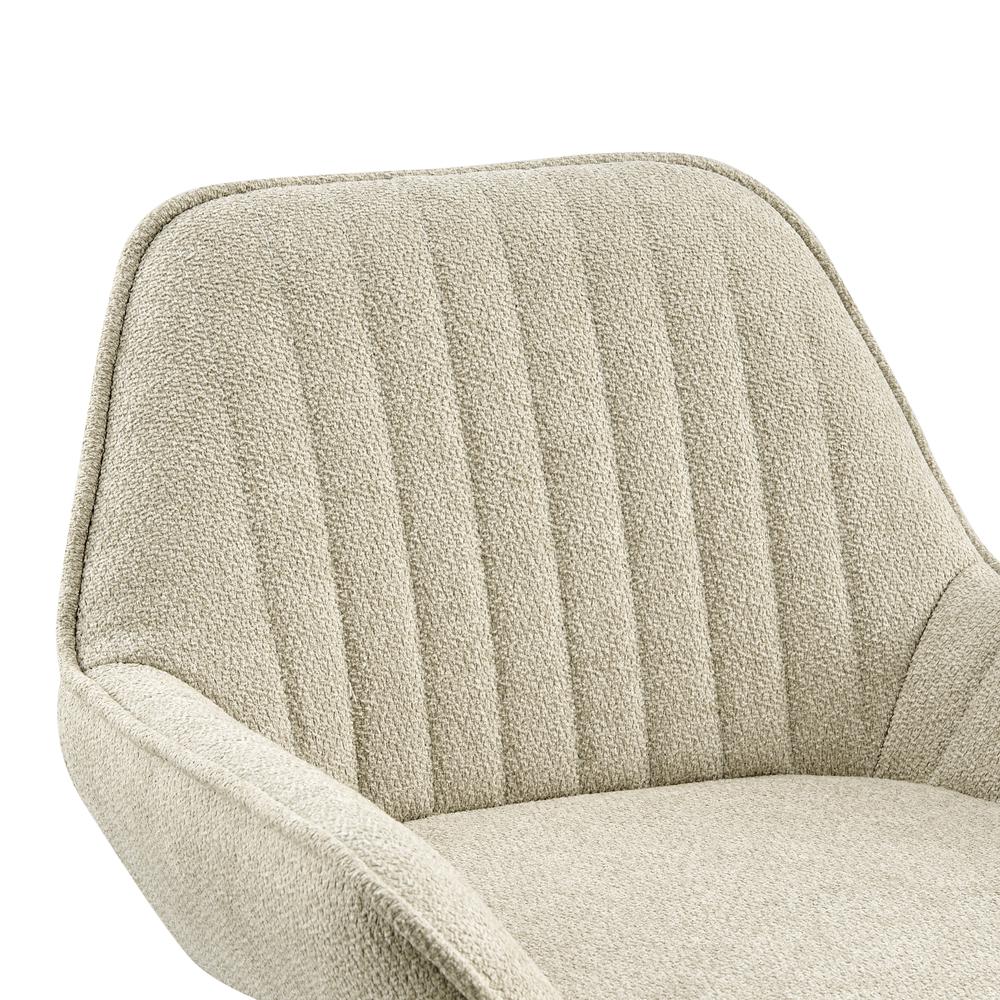 Luther Fabric Gaslift Swivel Bar Stool, (Set of 2). Picture 7