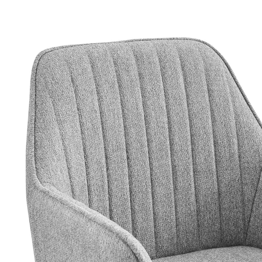 Thompson Fabric Swivel Office Arm Chair. Picture 6