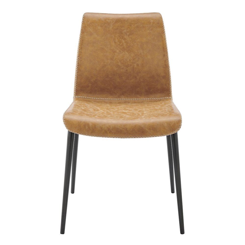 Jayden Faux Leather Dining Side Chair, (Set of 2). Picture 2