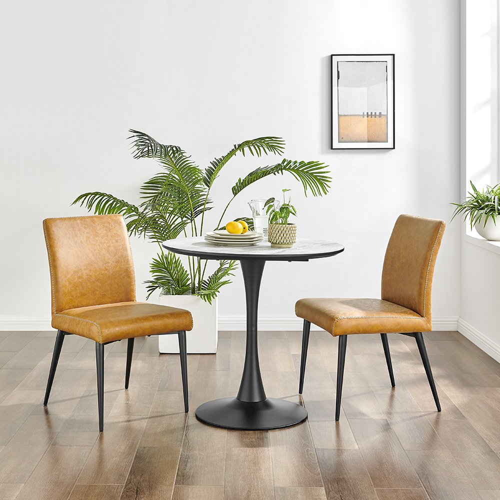 Kevin Faux Leather Dining Side Chair, (Set of 2). Picture 10