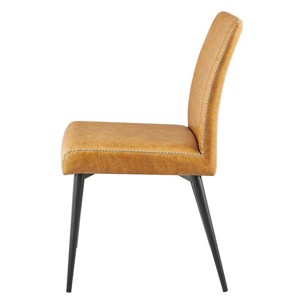 Kevin Faux Leather Dining Side Chair, (Set of 2). Picture 3