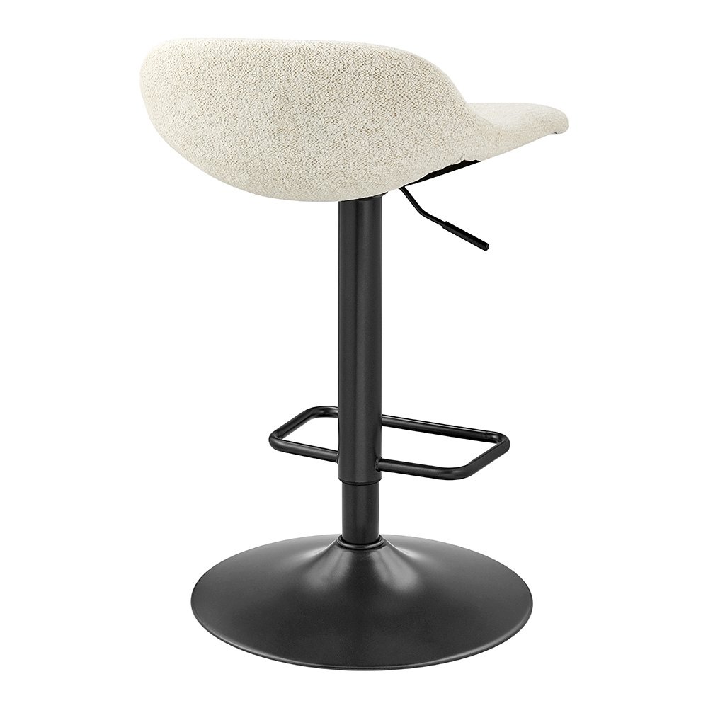 Koa Boucle Gaslift Swivel Bar Stool, (Set of 2). Picture 5