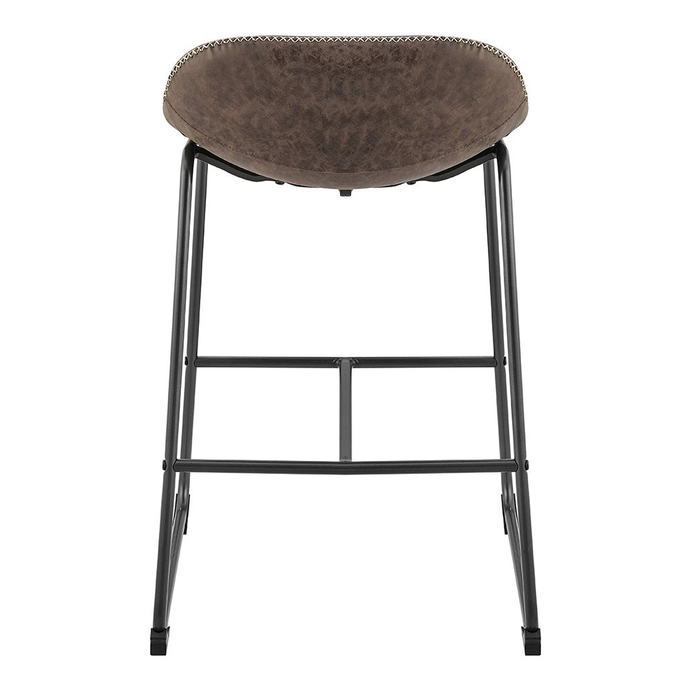 Leighton Faux Leather Counter Stool, (Set of 2). Picture 4
