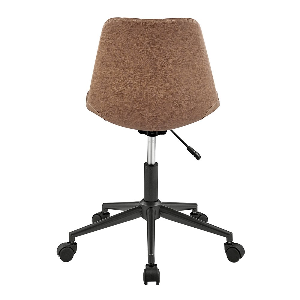 Robert Faux Leather Swivel Office Chair. Picture 4