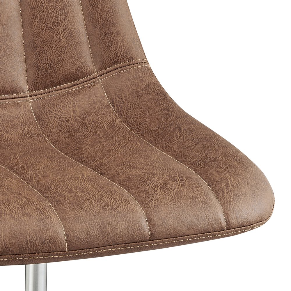 Robert Faux Leather Swivel Office Chair. Picture 7