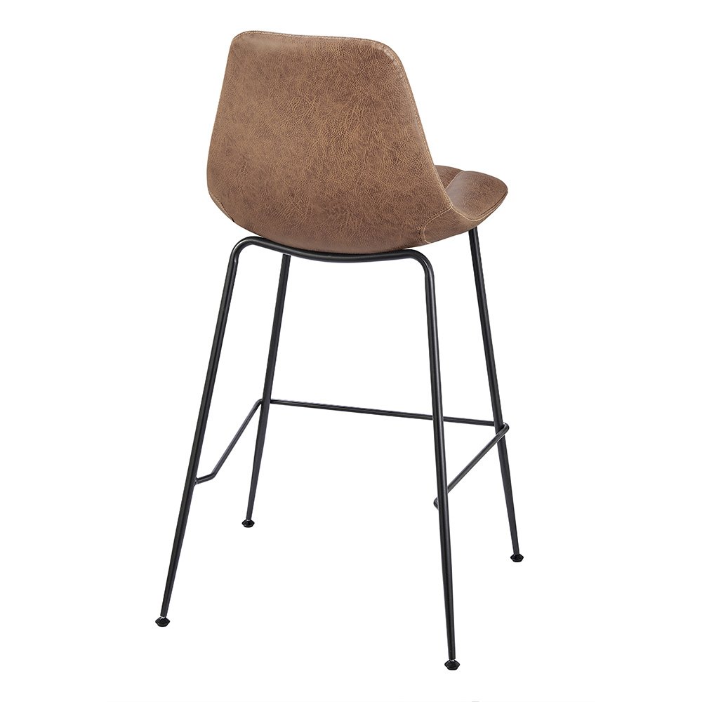 Robert Faux Leather Counter Stool, (Sett of 4). Picture 5