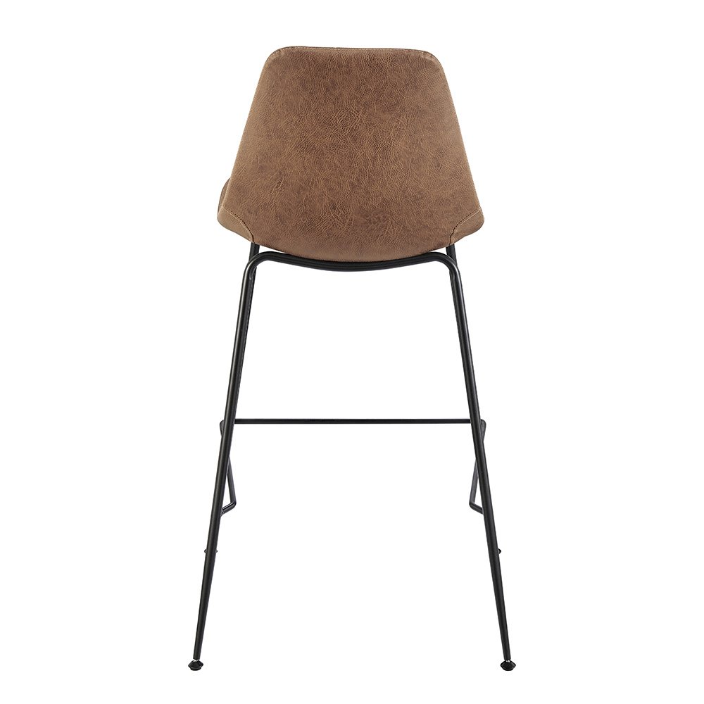 Robert Faux Leather Counter Stool, (Sett of 4). Picture 4