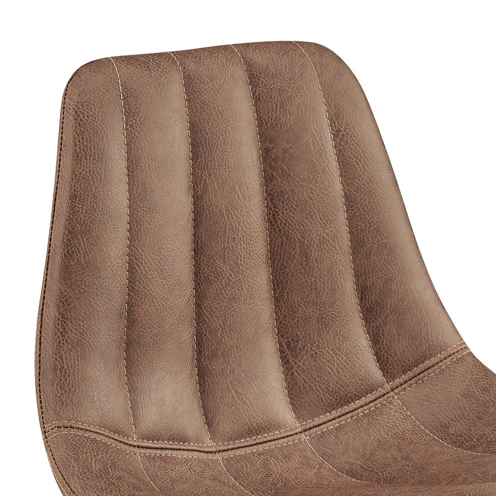 Robert Faux Leather Counter Stool, (Sett of 4). Picture 7