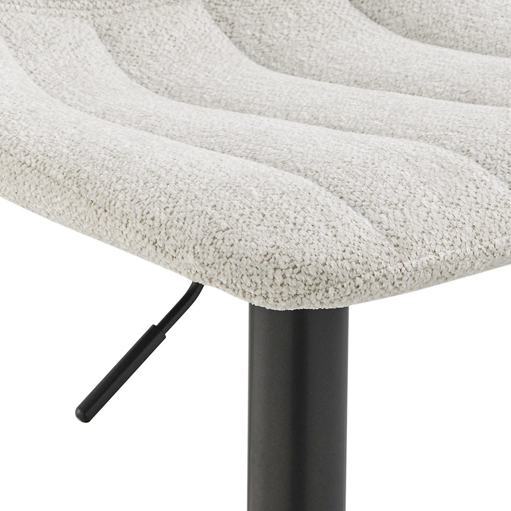 Robert Boucle Gaslift Swivel Bar Stool, (Set of 2). Picture 9