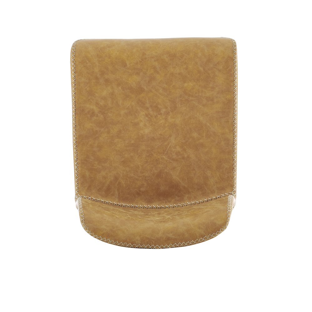 Jayden Faux Leather Low Back Counter Stool, (Set of 2). Picture 6