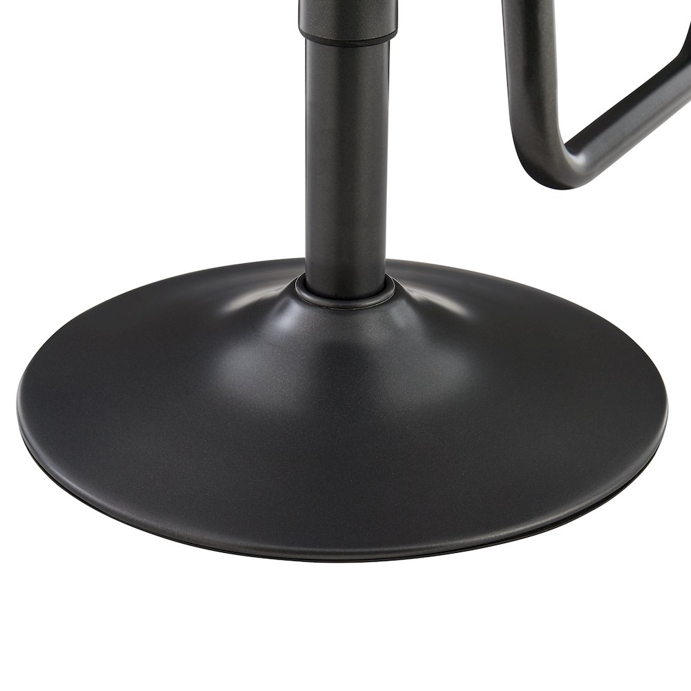 Elijah PU Gaslift Bar Stool, (Set of 2). Picture 8