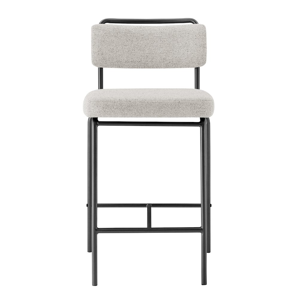 Zander Chenille Counter Stool, (Set of 4). Picture 2