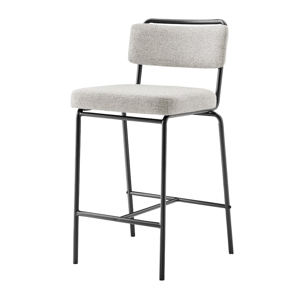 Zander Chenille Counter Stool, (Set of 4). Picture 1