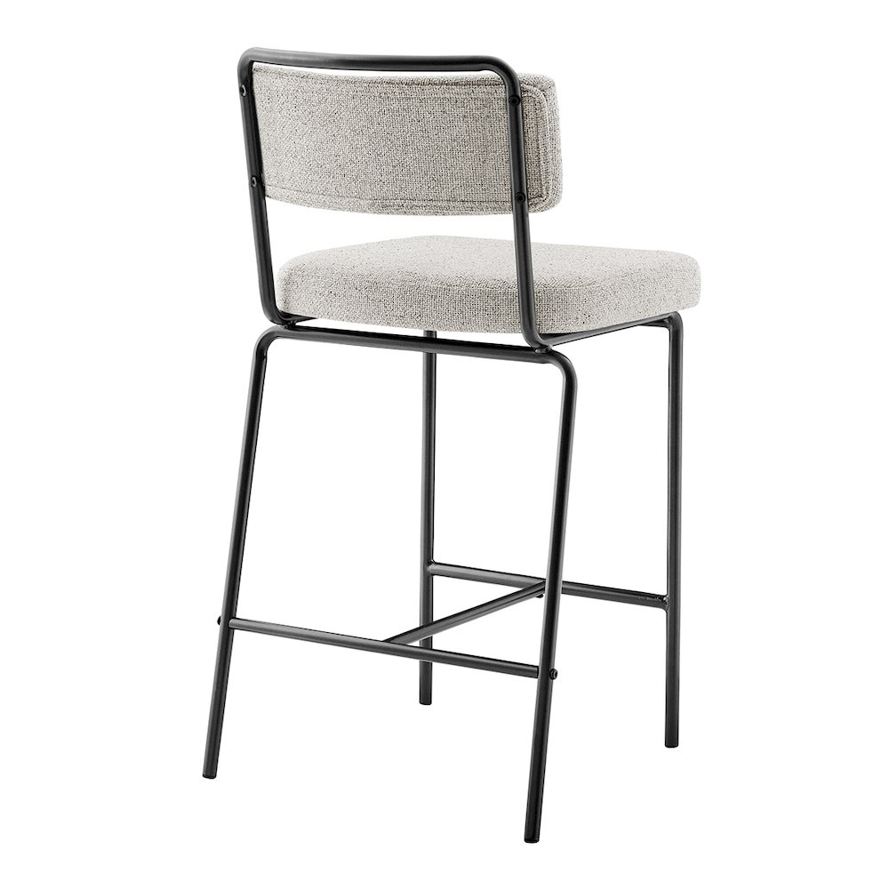 Zander Chenille Counter Stool, (Set of 4). Picture 5