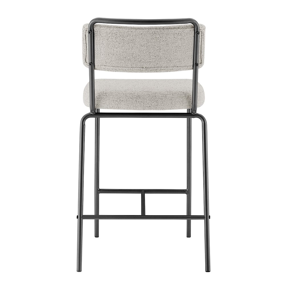 Zander Chenille Counter Stool, (Set of 4). Picture 4