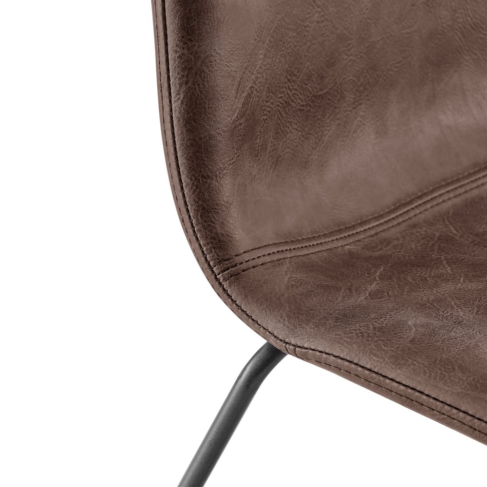 Bruce Faux Leather Dining Side Chair, (Set of 2). Picture 7